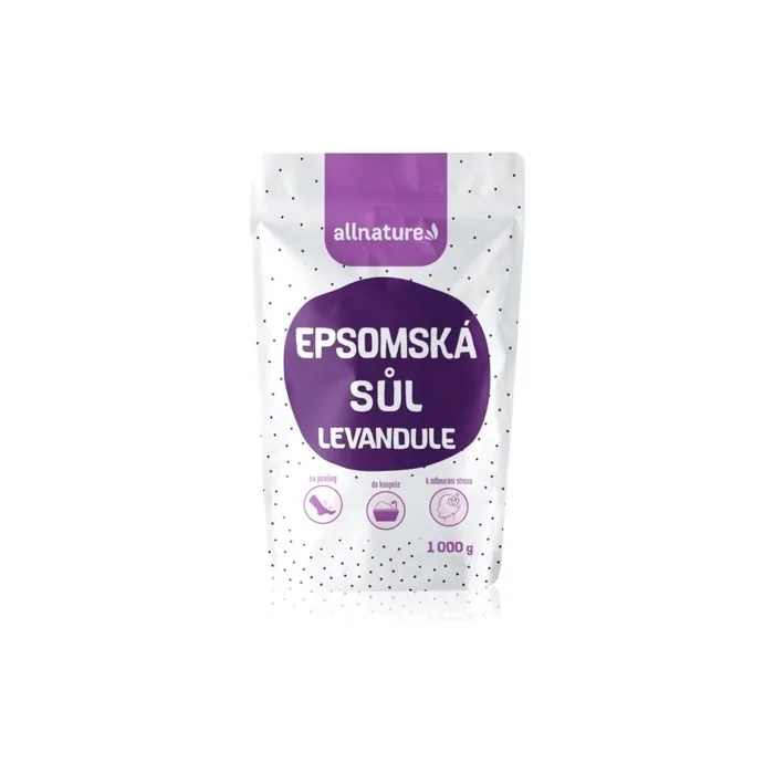 Allnature Epsom Salt Lavender 1000 G