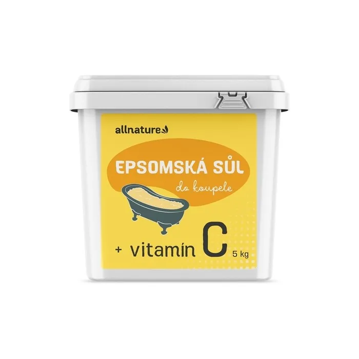 Allnature Epsom Salt With Vitamin C 5000 G
