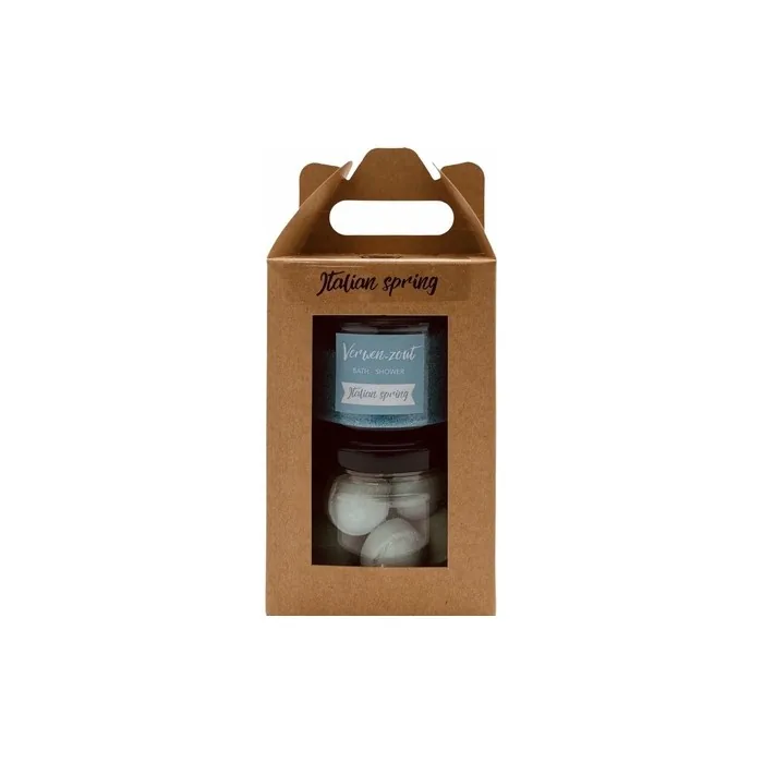 Soap & Gifts Giftset Bath and Salt Italian Spring