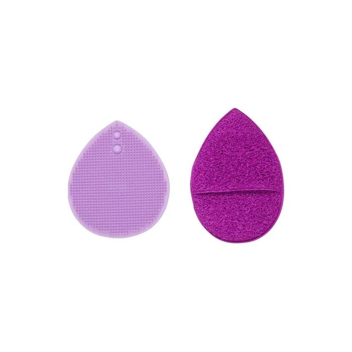 Exfoliating Cleaning Sponges Duo Purple