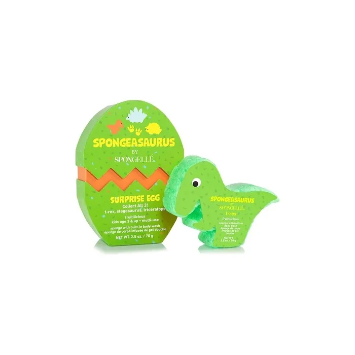 Spongeasaurus T-Rex Body Wash Sponge for Kids