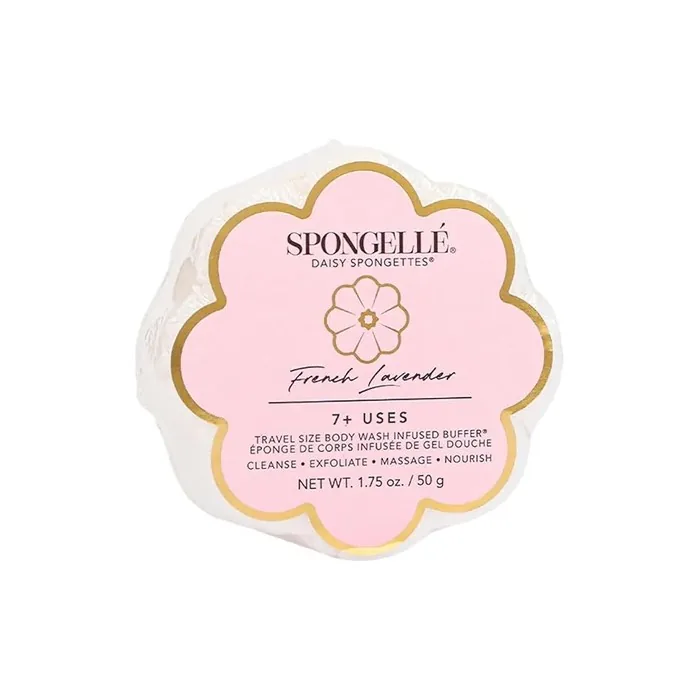 Spongelle Daisy Spongette French Lavender Body Cleansing