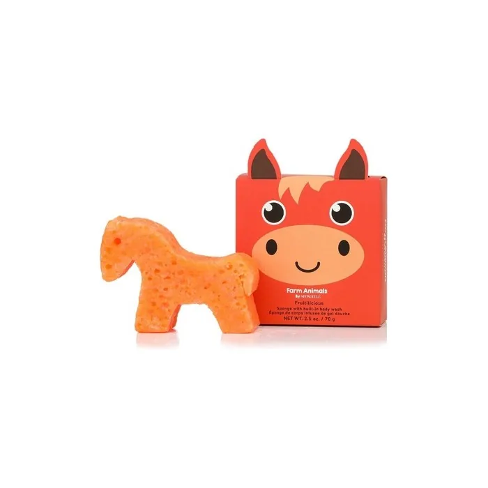 Henry Horse Sponge Farm Animals Body Cleansing