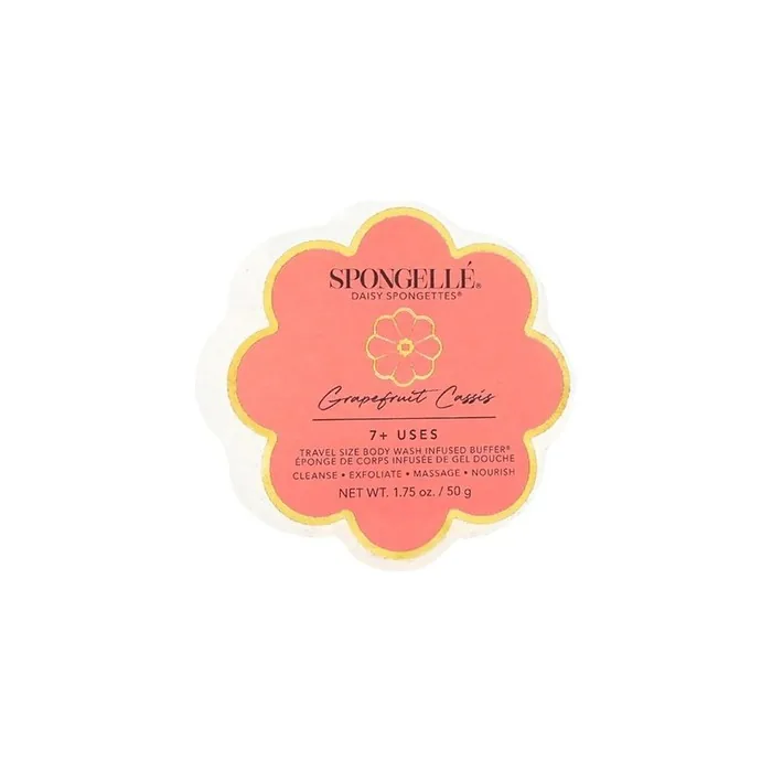 Spongelle Grapefruit Cassis Spongette Loofah Body Scrubber