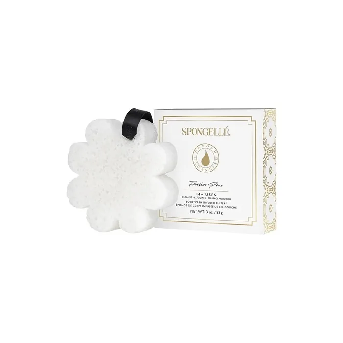 Spongelle Boxed Flower Body Wash Infused Buffer Freesia Pear