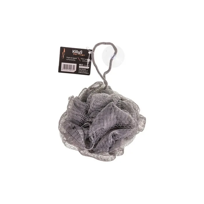 Killys For Men Bath Sponge With Suction Cup
