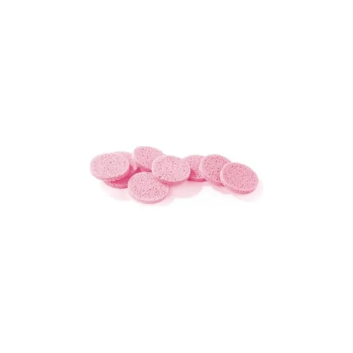 Pbi Round Pink Vegetable Sponge 7cm X40