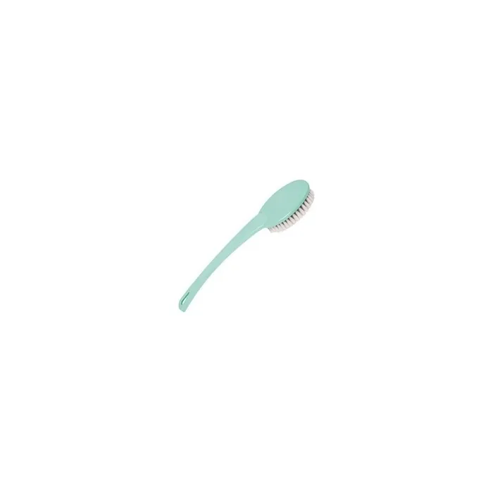 York Ergonomic 2in1 Longhandled Exfoliating Body Scrubber And Bath Brush
