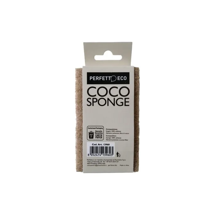 Perfetto Coco Sponge Cellulose Sponge 2 Pieces