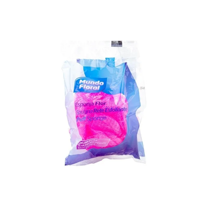 World Floral Sponge Bath Flower