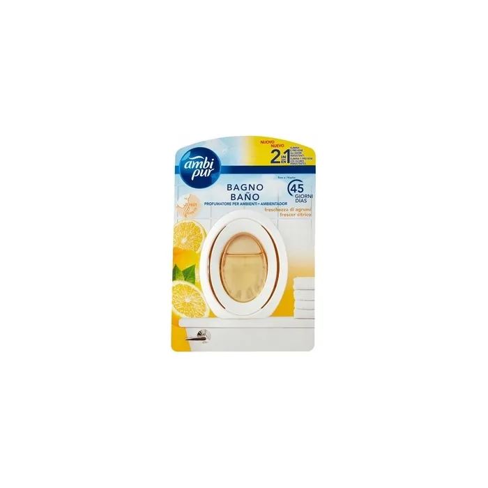 Ambi Pur Bathroom Air Freshener Citrus Freshness, 45 Days, 1 Piece