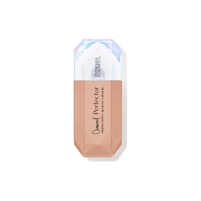 Physicians Formula Mineral Wear Diamond Perfector Bb Cream With Diamond Extract And Vitamin E Lightweight Coverage Luminous Finish Tan To Deep Tan To Deep