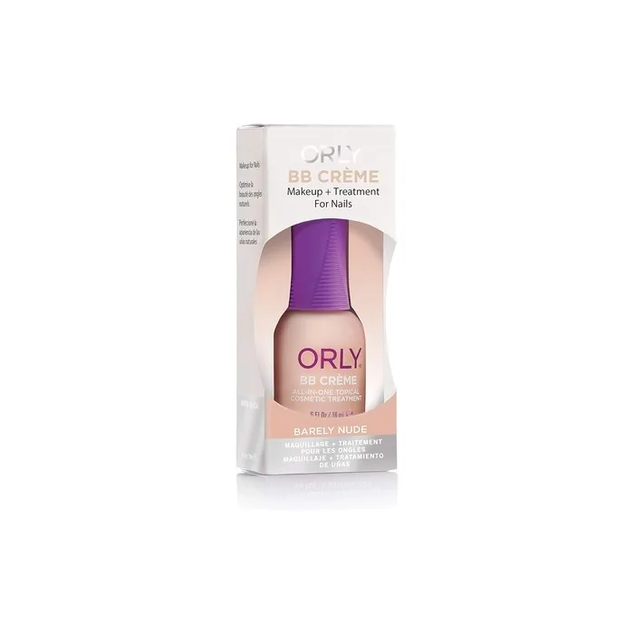 ORLY BB Cream Makeup and Treatment for Nails Barely Nude 18ml 0.6oz