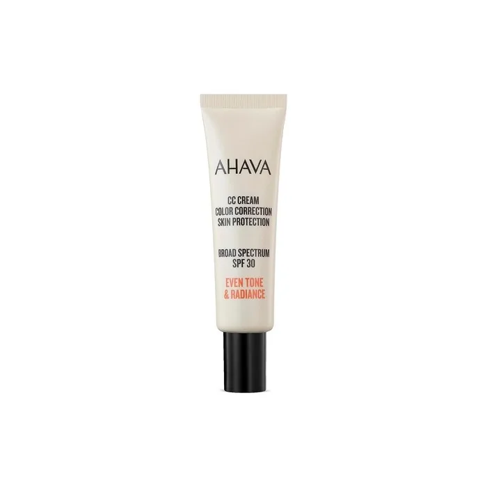 AHAVA CC Cream Color Correction SPF30 Lightweight Formula for Flawless Radiant Skin 30ml