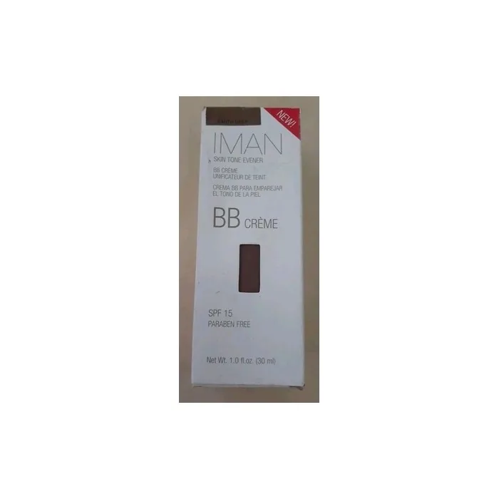 Iman Earth Deep Skin Tone Evener Bb Cream 1oz Spf 15