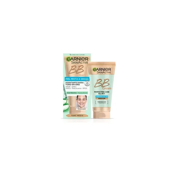 Garnier Bb Cream Combination To Oily Skin Medium 50ml Spf 25