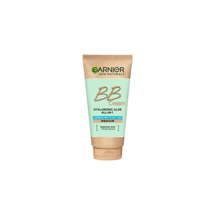 Garnier Hyaluronic Aloe All-In-1 Bb Cream Moisturizing Bb Cream For Mixed And Oily Skin - 50ml