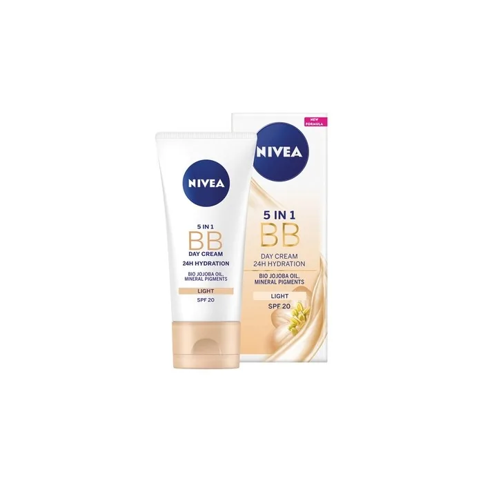 Nivea Essentials Bb Cream 5 In 1 Light Spf20