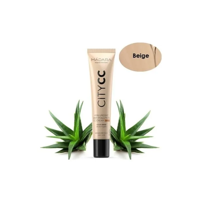 Madara Bio Hyaluronic Anti-Pollution CC Cream SPF15 Beige 40ml