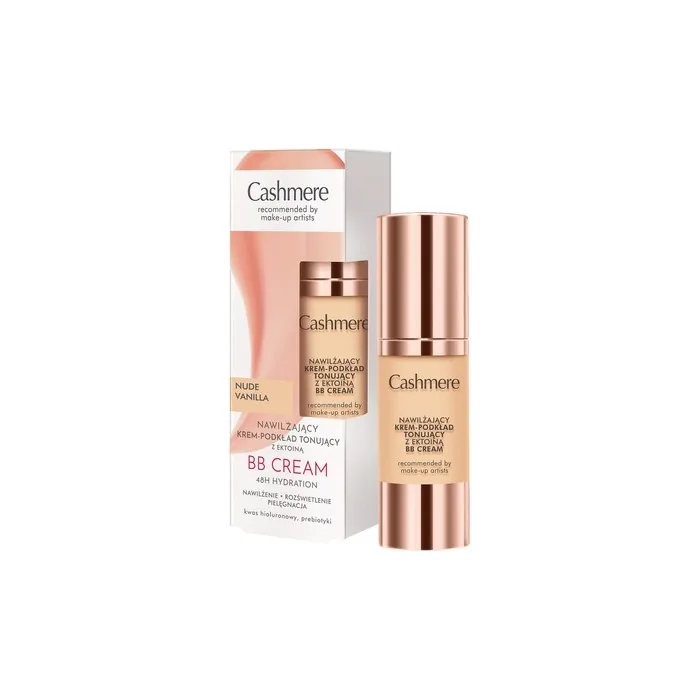 Cashmere Cashmere Bb Moisturizing Tinted Cream Foundation With Ectoin Nude Vanilla 30ml