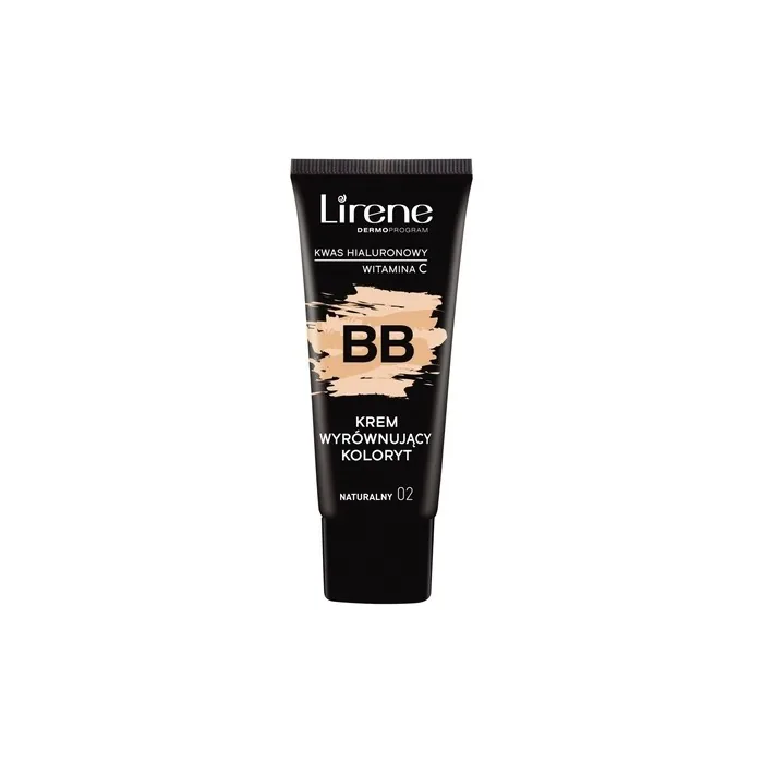 Lirene Bb Cream Color Correcting With Hyaluronic Acid And Vitamin C 02 Natural 30ml