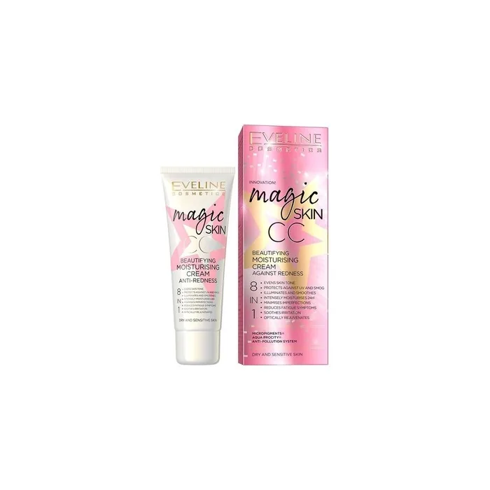 Beautifying 8-in-1 Moisturizing Cream for Redness - Anti-Aging, Hydrating, and Smoothing