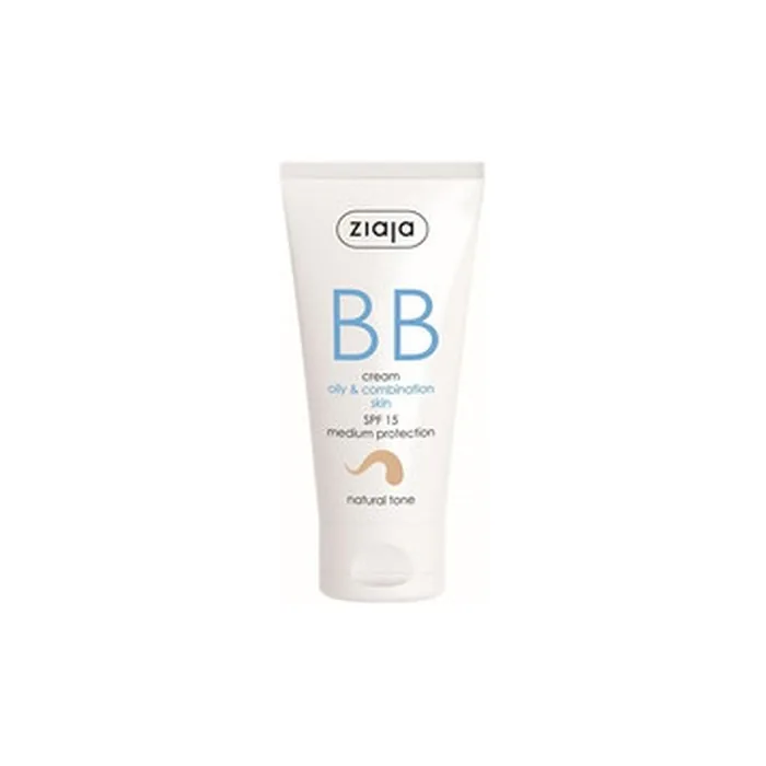 Ziaja Bb Cream For Oily And Mixed Skin Spf 15 Dark Peach Tone 50 Ml