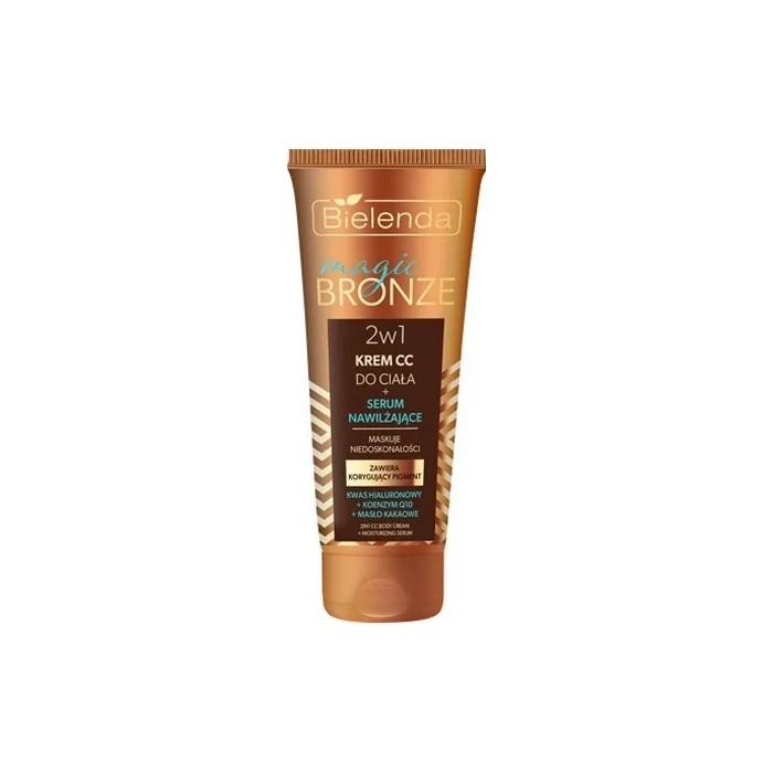 Bielenda Magic Bronze Cc Cream Moisturizing Serum 2 In 1 For Body 150 Ml