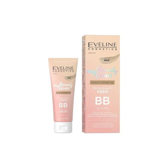 Eveline My Beauty Elixir Nourishing Bb Cream 02 Dark Peach Cover 30ml