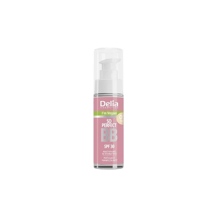 Delia So Perfect Vegan Bb Cream For Face With Spf30 01 Light 30ml
