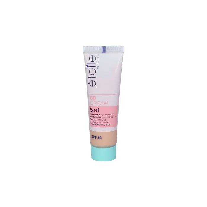 Rougj Etoile BB Cream 5 in 1 SPF30 Color Cream Shade 02 Light Rose 25ml