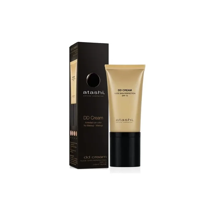 Atashi Anti-Ageing DD Cream with Colour Light Nude Tone SPF15 50ml