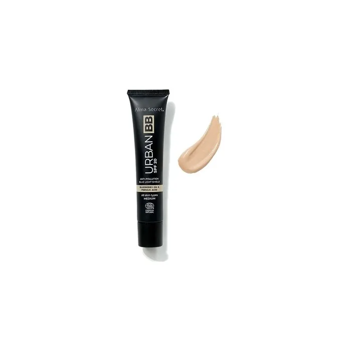 Alma Secret Urban BB Cream SPF 20 for All Skin Types Medium & Warm 40ml - Medium