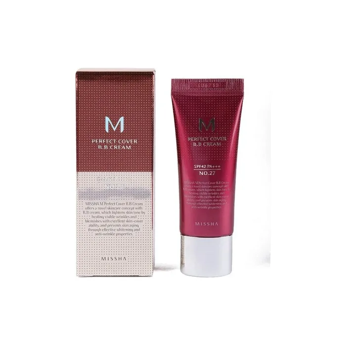 Missha M Perfect Cover BB Cream No.27 SPF 42 PA+++ 20ml