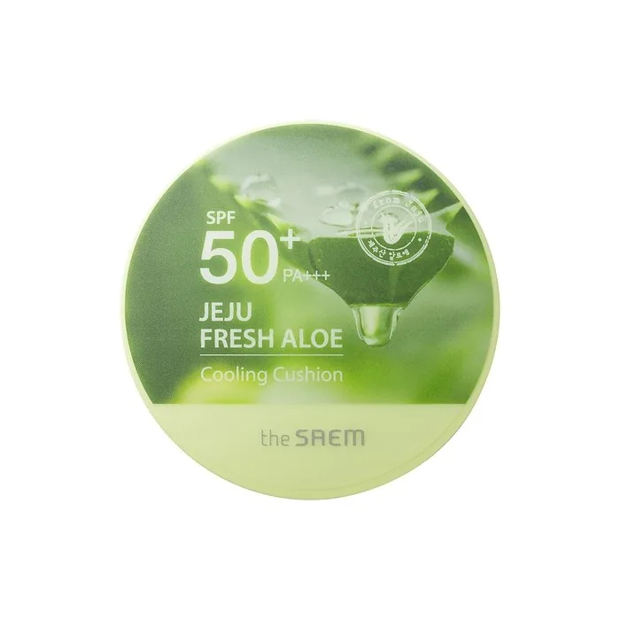 Jeju Fresh Aloe Cooling Cushion Natural Beige Makeup Cushion 12g