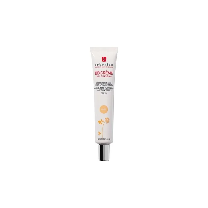 Erborian Bb Cream With Ginseng Nude 40ml Spf 20