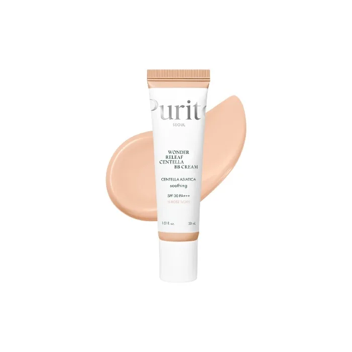 PURITO Wonder Releaf Centella BB Cream Natural Fit 15 Rose Ivory