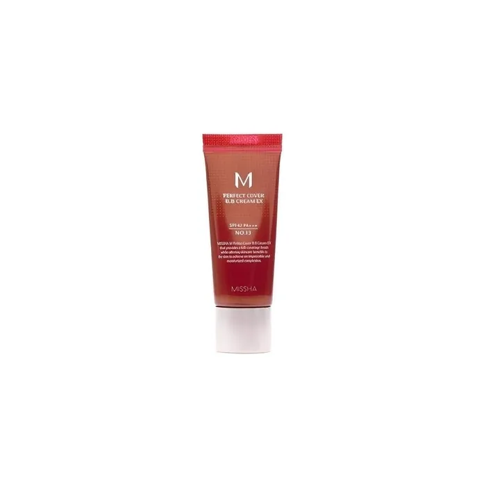 Missha Perfect Cover BB Cream 20ml Shade #13 Light Beige