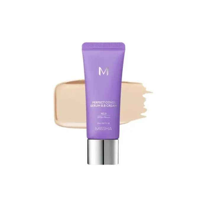 Missha M Perfect Cover BB Cream with Serum SPF 50+ Shade 21 20ml