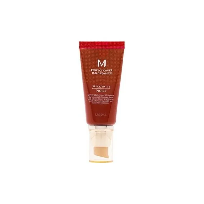 Missha M Perfect Cover Bb Cream Ex Spf 42 Pa 50 Ml 19 Cool Ivory