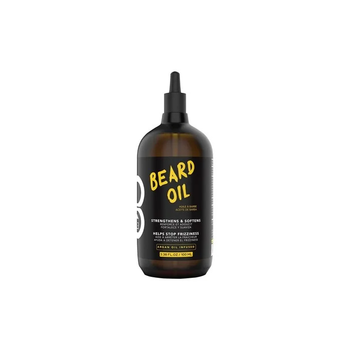 L3 Level 3 Beard Oil Promotes Fast Growth Softens and Restores Facial Hair 3.38 Fl Oz