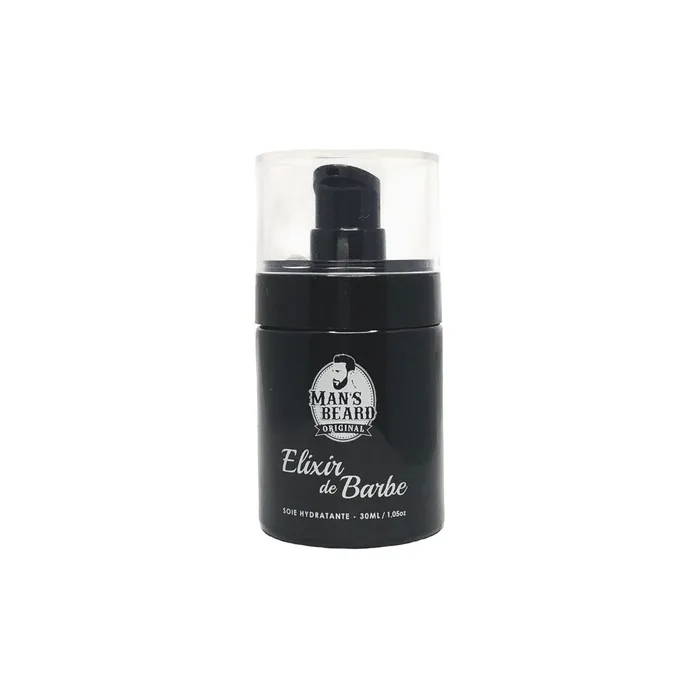 Man's Beard Beard Elixir Care and Grooming Unscented Oil 30ml