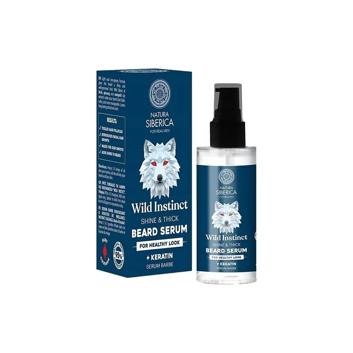 Natura Siberica For Men Wild Instinct Nourishing Beard Serum For Men 50ml