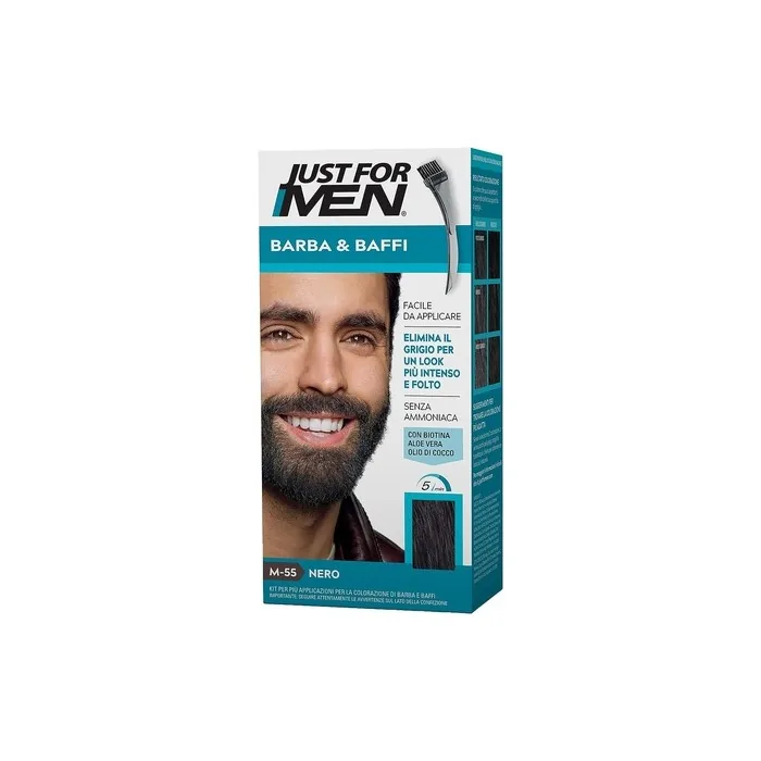 Just For Men Beard and Mustache Color Black 14g