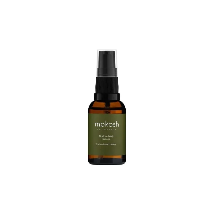 Mokosh Beard And Hair Oil Green Coffee With Tobacco 30ml
