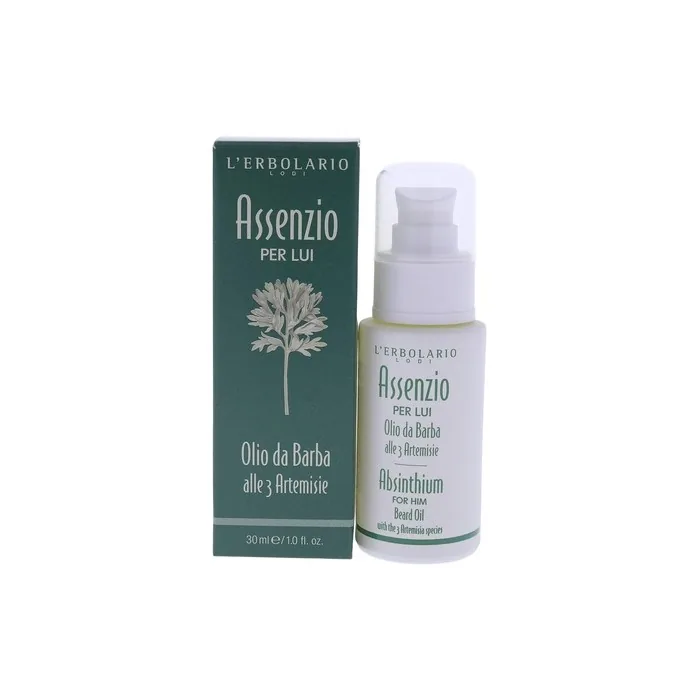 L'Erbolario Absinthium for Him Beard Oil with Three Artemisia Species
