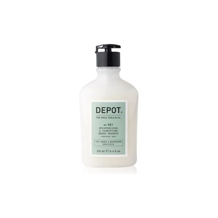 Depot No 501 Moisturizing & Clarifying Beard Shampoo 250 Ml