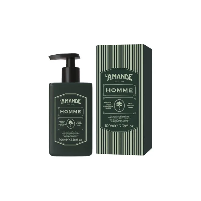 L'Amande Homme Face and Beard Balm 100ml