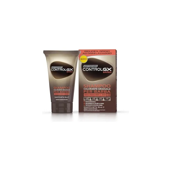 Just For Men Control GX Gradual Coloring Shampoo for Beard