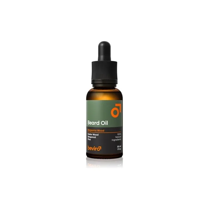 Beviro Bergamia Wood Beard Oil 30 Ml Aromatized With Wood Scent